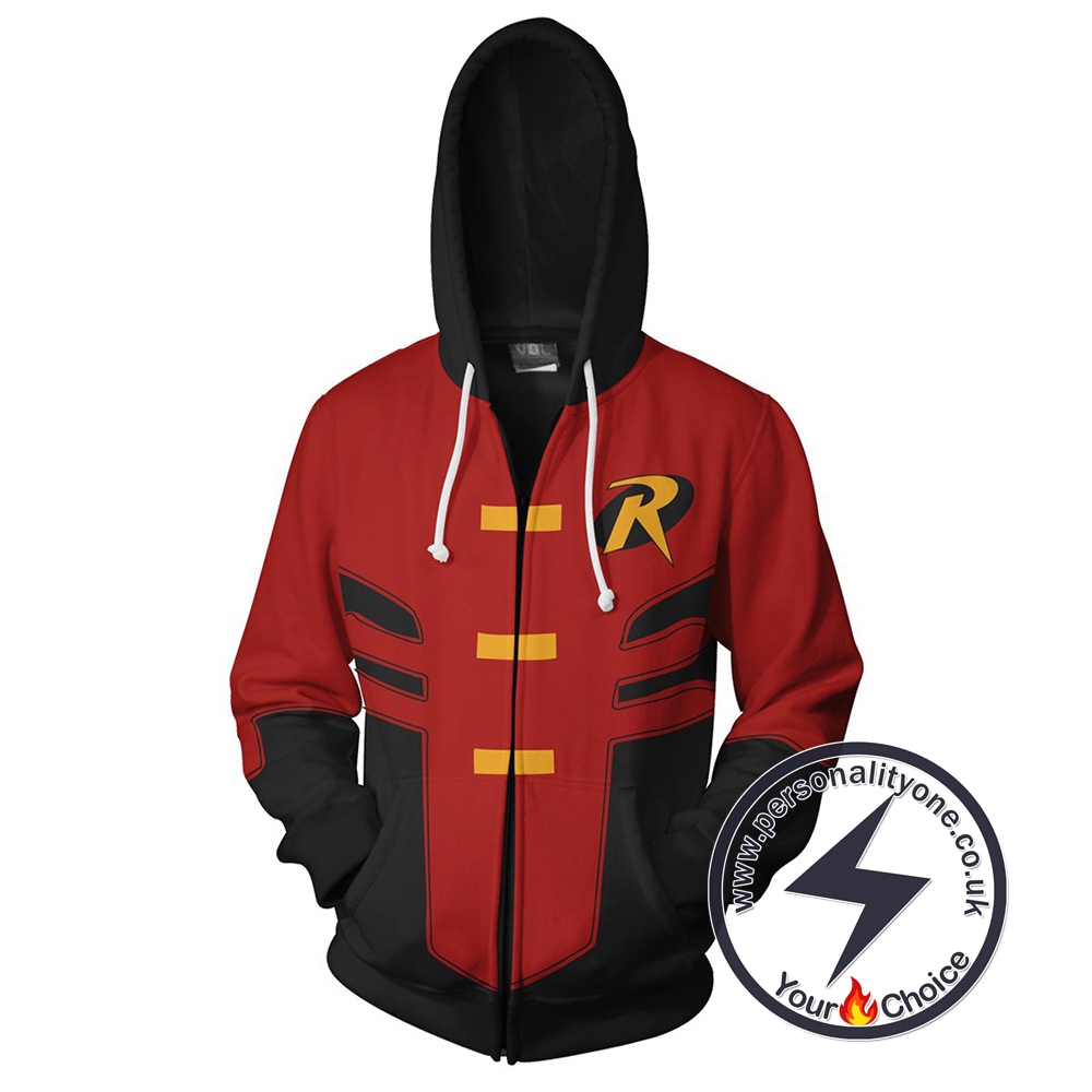 Robin Tim Hoodie - Drake Young Justice Jacket